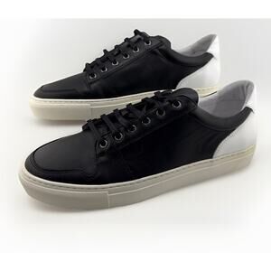 ALPHAKILO Men's‎ Grady Sneaker Black/White $295 High quality Size 10.5 NEW